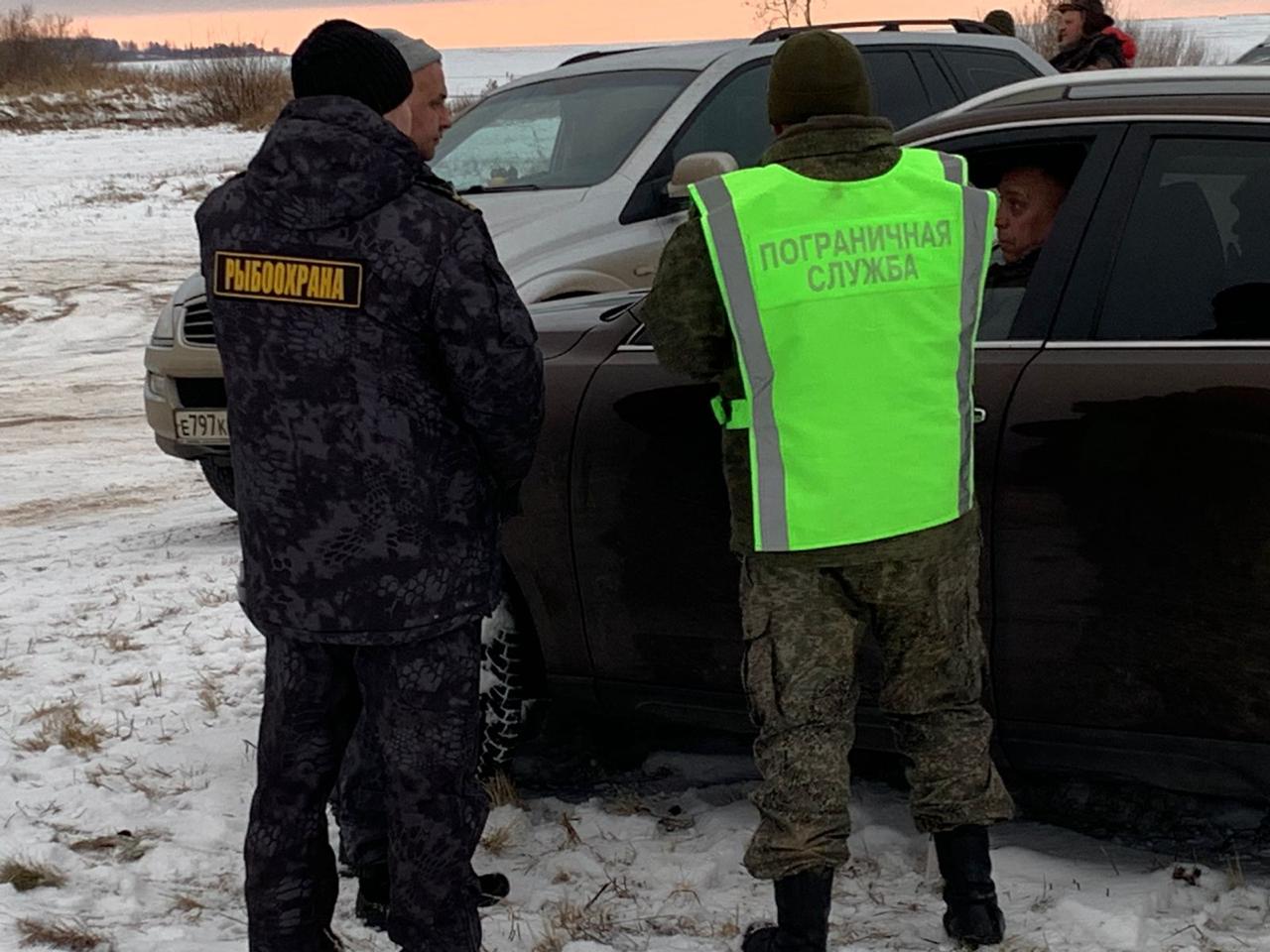 Инспекторы отдела государственного контроля, надзора и рыбоохраны по Псковской области провели совместный рейд 