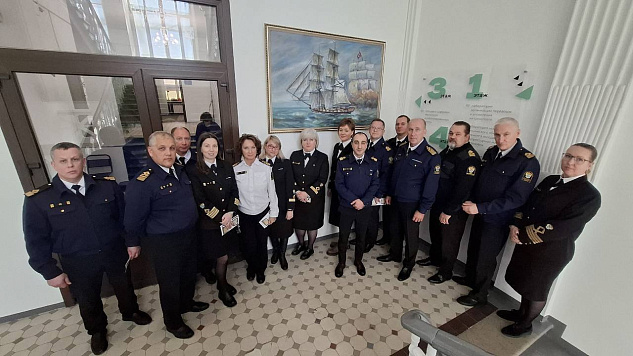 Сотрудники Северо-Западного ТУ Росрыболовства посетили Санкт-Петербургский морской рыбопромышленный колледж с экскурсией