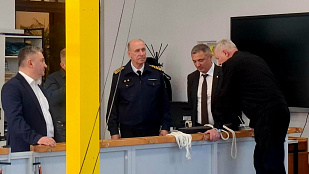 Александр Викторович Христенко посетил Санкт-Петербургский морской рыбопромышленный колледж в составе делегации